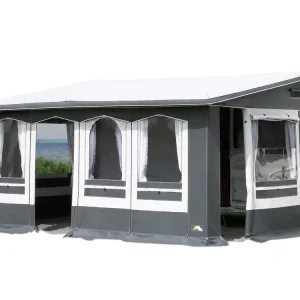 DWT Favorit III freistehende Teilzelt - 520 x 250 cm Sonderangebot