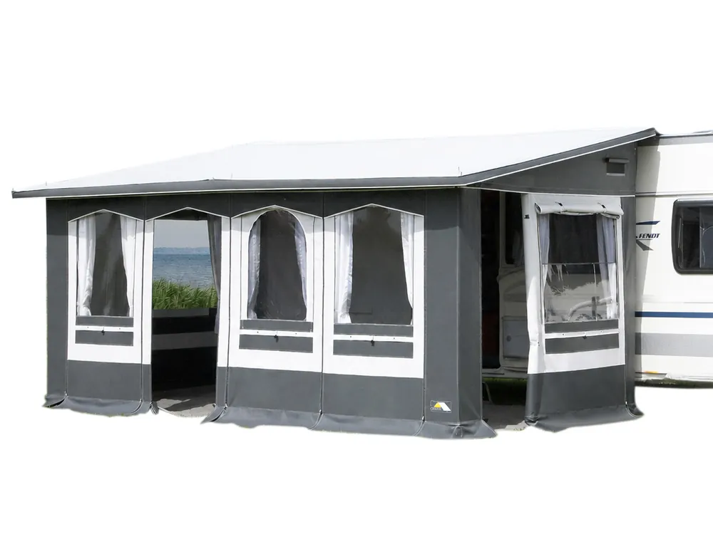 Ausverkauf DWT Favorit III freistehende Teilzelt - 560 x 250 cm