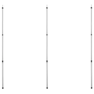 Tambu aluminium Teleskopstangen - Set von 3 Heißes Angebot