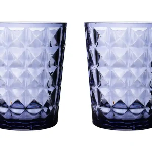 Kracherpreis Gimex Stone Line Azure 480 ml Wasserglas - Set von 2