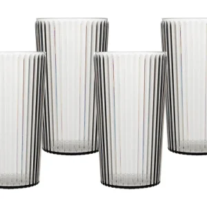 Begrenztes Angebot Bo-Camp Nomad 480 ml Longdrinkglas - Set von 4
