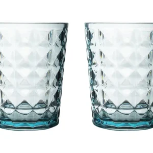 Heißes Angebot Gimex Stone line Opal 480 ml Wasserglas - Set von 2