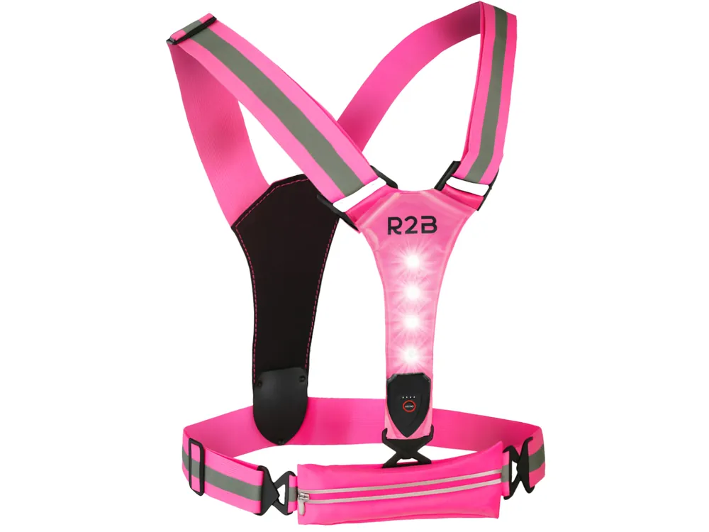 Highlight R2B wiederaufladbare Laufweste – Pink