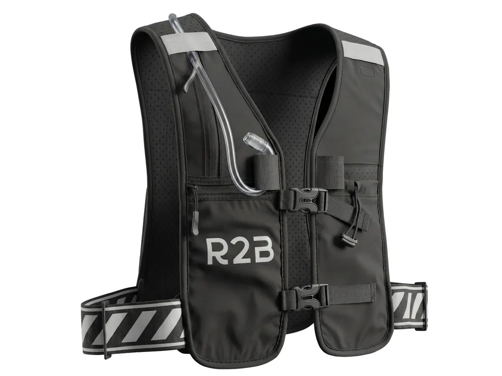 Neue Kollektion R2B Laufweste mit Trinkrucksack – 2 Liter