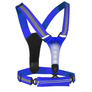 R2B wiederaufladbare Laufweste – Blau Heißes Angebot