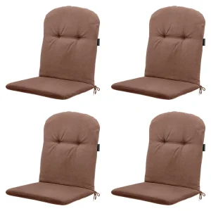 Abverkauf Madison Panama Brown Gartenstuhlkissen - Set von 4