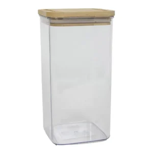 0,9 liter Vorratdose mit Bambusdeckel Online Kaufen