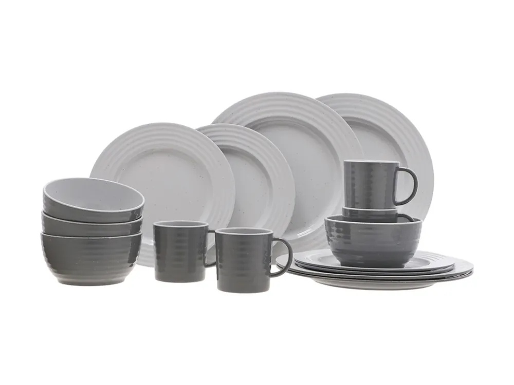 Wochenendangebot Travellife Rota grey 16-teiliges Geschirr-set
