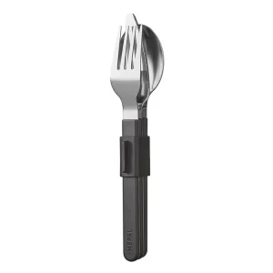 Bestpreis Mepal Silueta Nordic Black 3-teiliges Besteckset