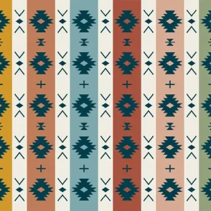 Aktuell Obelink Patio Mat Aztec 340 x 250 cm Zeltteppich