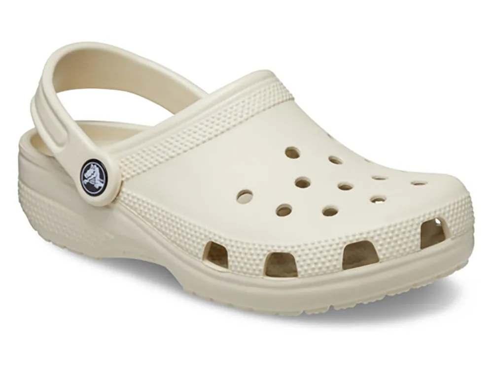 Angebot Crocs Classic Clog T Kindersandalen – Bone