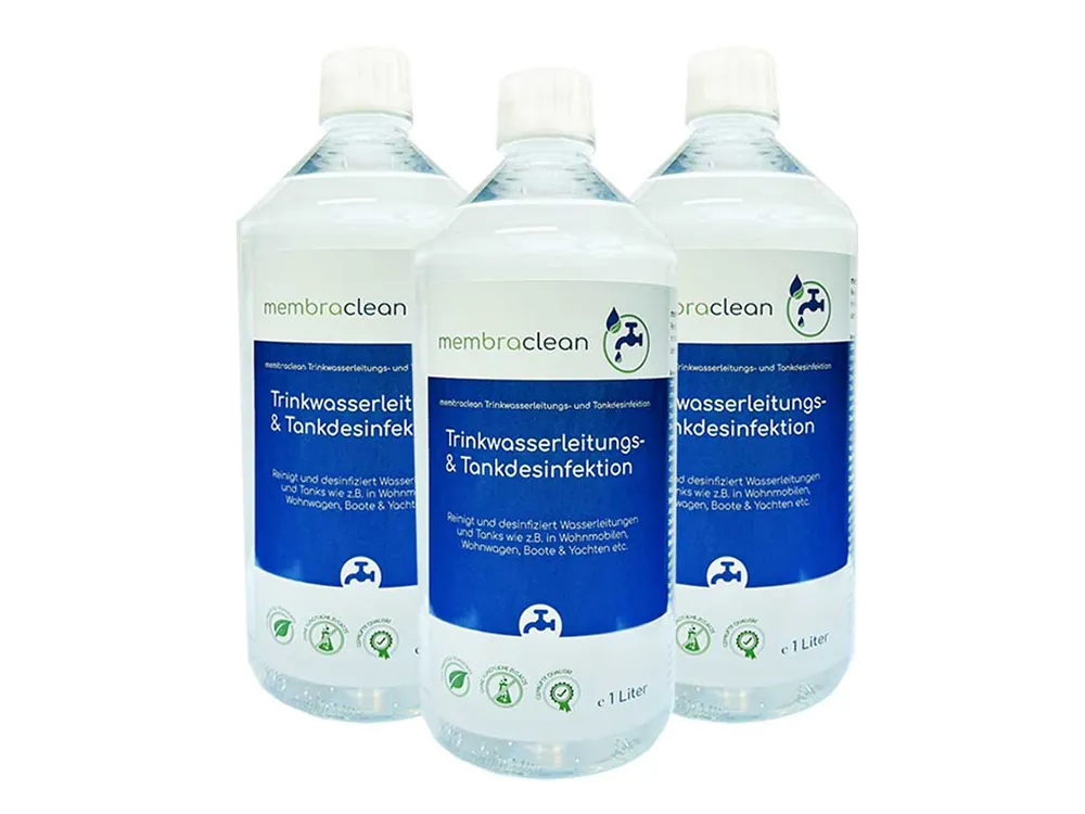 Billig membraclean Trinkwasserleitungs- und Tankdesinfektion - 3 Liter