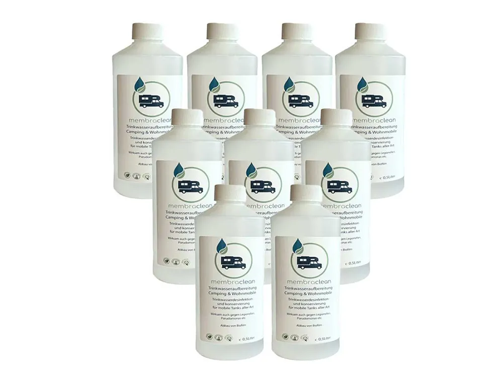 membraclean 0,5 Liter Trinkwasseraufbereitung - 9 Stück Neu
