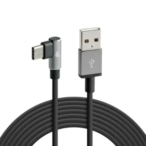 Markenware Lampa 2 Meter USB > USB C Kabel - 90 Grad