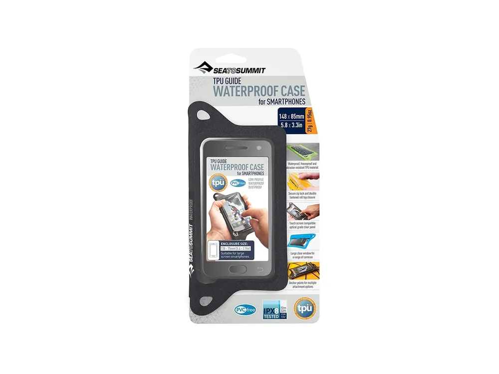 Aktuell Sea To Summit TPU Guide wasserdichte Handytasche - Schwarz