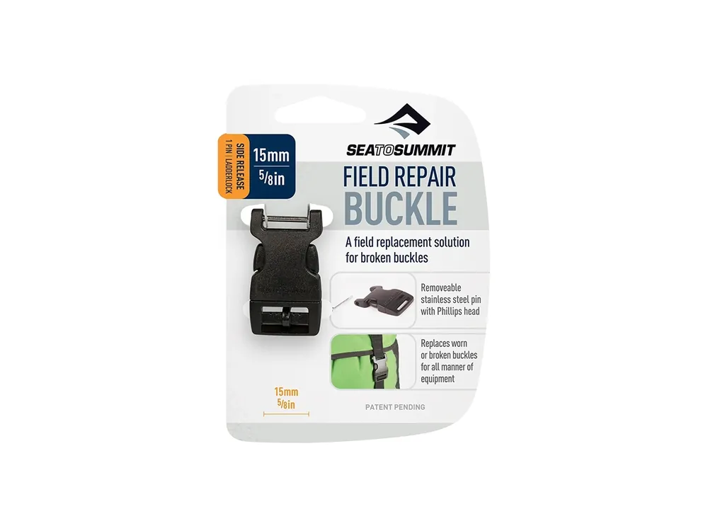 Finale Aktion Sea To Summit Feldreparaturschnalle mit abnehmbarem Stift 15 mm