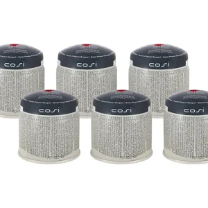 Cosi 190 Gramm Gaskartusche - Set von 6 Begrenztes Angebot