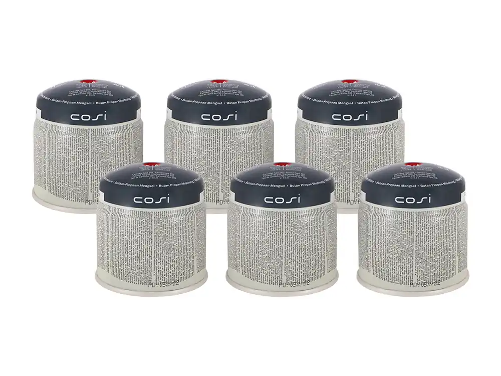 Cosi 190 Gramm Gaskartusche - Set von 6 Begrenztes Angebot