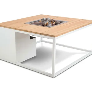 Neuheit Cosi Fires Cosiloft 100 Feuertisch - White/Teak