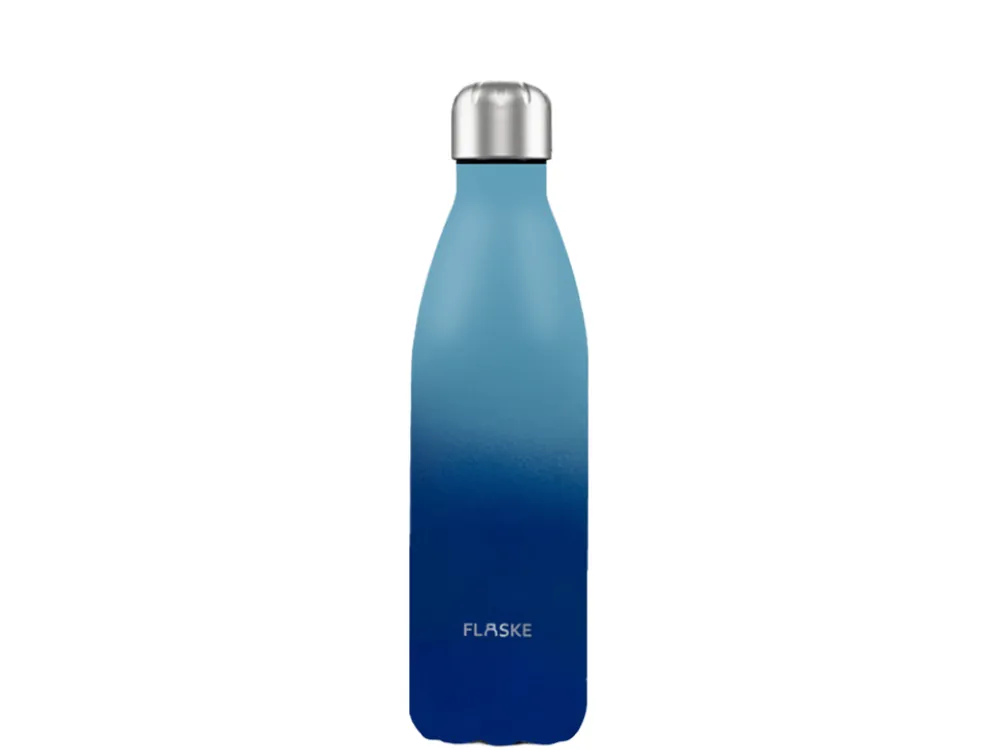 Aktuell Flaske 750 ml trinkflasche aus edelstahl - gradient skye