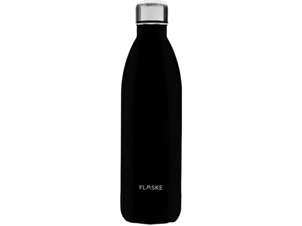 Sonderaktion Flaske 1 liter trinkflasche aus edelstahl - night