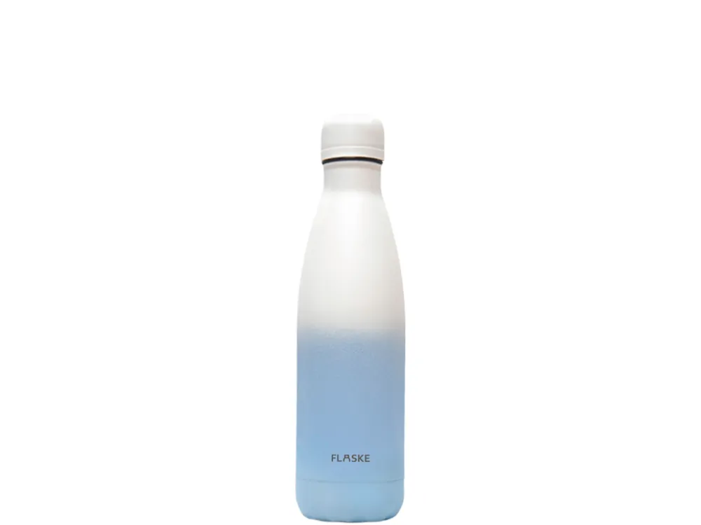 Flaske 500 ml trinkflasche aus edelstahl - gradient frost Nur Heute