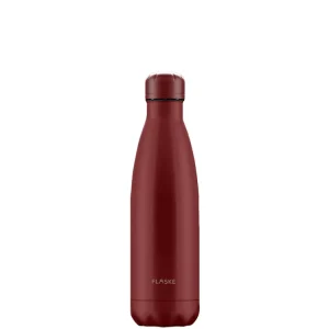 Neuheit FLASKE 500 ml Trinkflasche aus Edelstahl - Lava