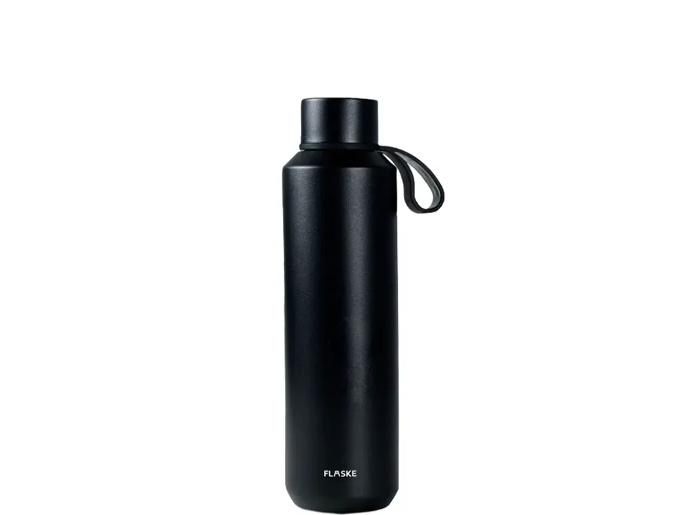Preiswert FLASKE 600 ml Trinkflasche aus Edelstahl - Night