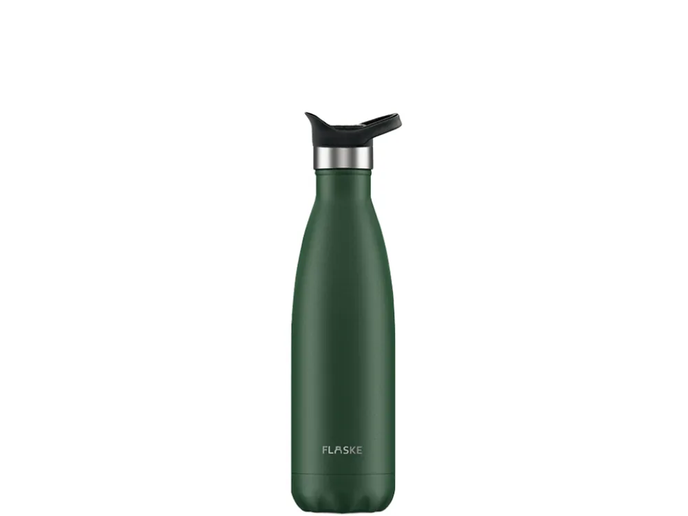 Schneller Versand Flaske 500 ml trinkflasche aus edelstahl - moss