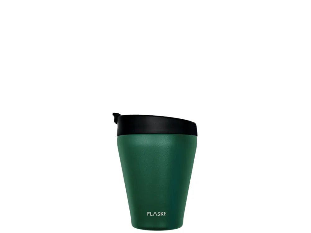 FLASKE 200 ml Kaffeebecher aus Edelstahl - Moss Sale