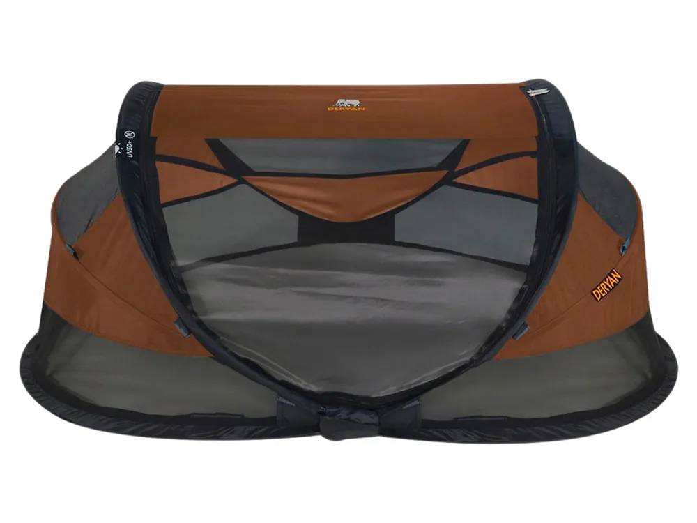 Deryan Baby Luxe Reisebett - Caramel Sichere Zahlung