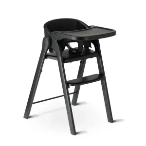Ausverkauf Deryan Luxe klappbarer Hochstuhl - Black