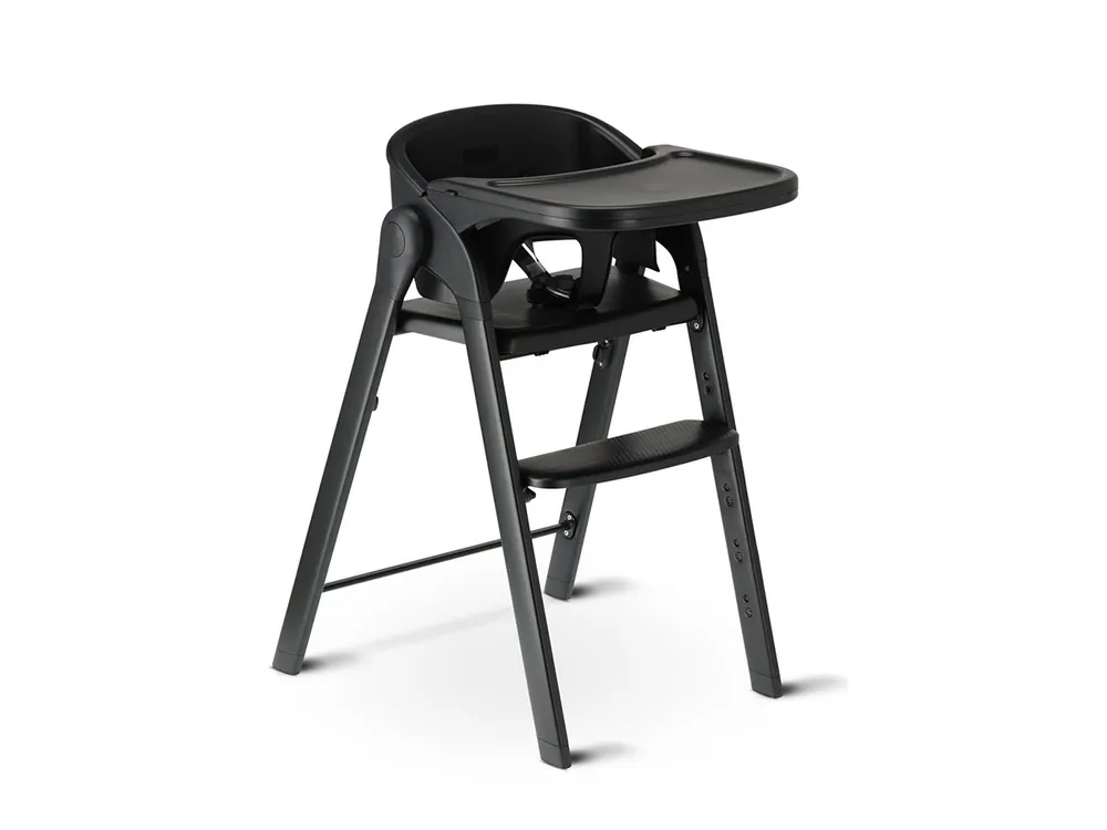 Ausverkauf Deryan Luxe klappbarer Hochstuhl - Black