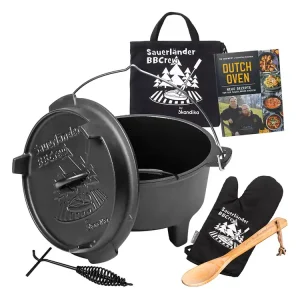 Top-Angebot Skandika Sauerländer BBCrew Dutch Oven Satz - 10,25 Liter