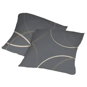 ViaMondo Ellipse-Kissenbezüge - 2er-Set Neue Kollektion