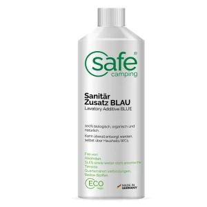 Sonderaktion SAFE CAMPING Sanitär-Zusatz BLUE - 1000mL