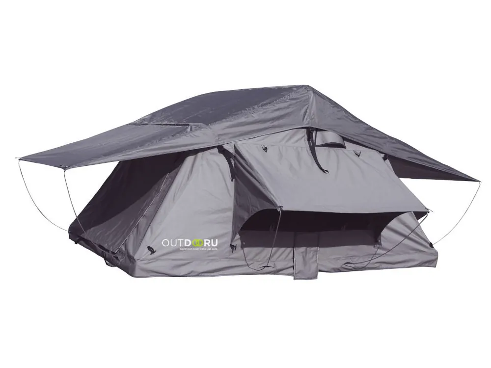 OutdoorU Expedition 5 Pers Dachzelt inkl. Leiter& Cover - Grau Günstig