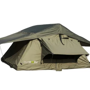 Top-Preis OutdoorU Expedition 3 Pers Dachzelt inkl. Leiter& Cover - Grau