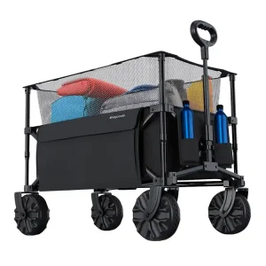 Neu Im Sortiment LifeGoods 230L bollerwagen - Black