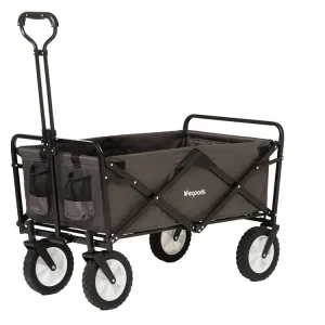 LifeGoods 70KG bollerwagen 94L - Grey Preisreduziert