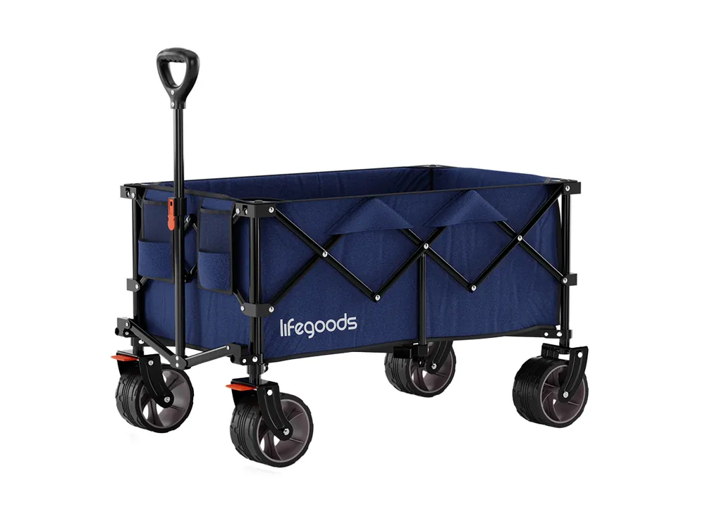 Direktkauf LifeGoods XL 200L bollerwagen - Blue