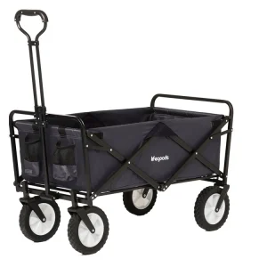 Mega-Angebot LifeGoods 70KG bollerwagen 94L - Black
