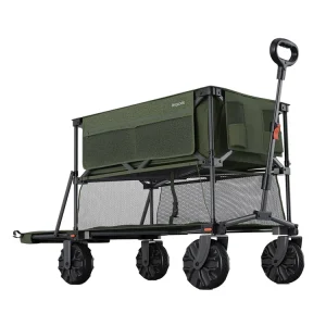 Saisonangebot LifeGoods Doppel 400L bollerwagen - Green