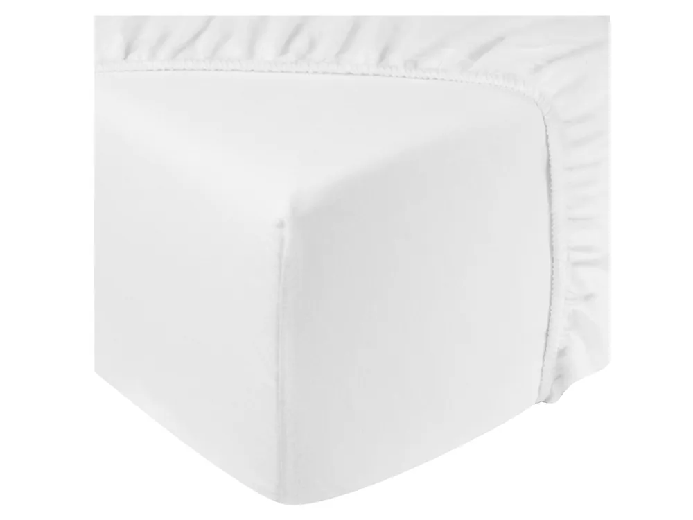 DoubleDry Jersey 160 x 200 cm Spannbettlaken - White Saisonangebot