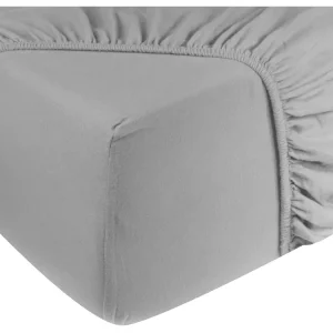 Sale DoubleDry Jersey 90 x 200 cm Spannbettlaken - Light grey