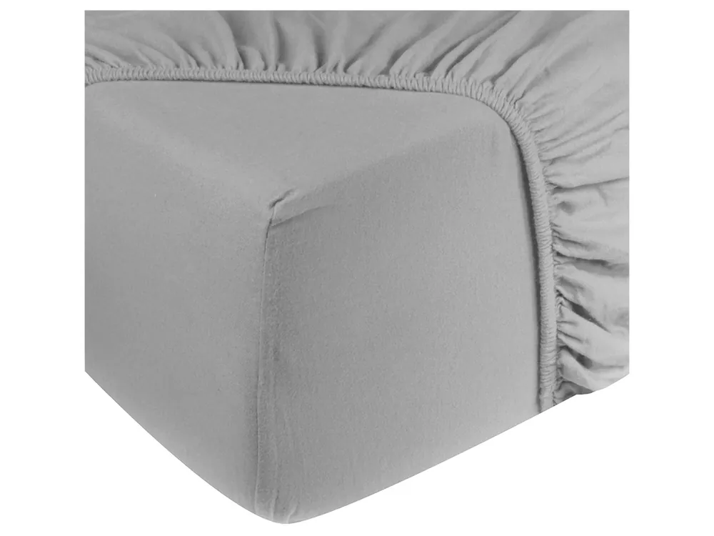 Sale DoubleDry Jersey 90 x 200 cm Spannbettlaken - Light grey