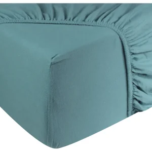 Rabatt DoubleDry Jersey 180 x 200 cm Spannbettlaken - Petrol