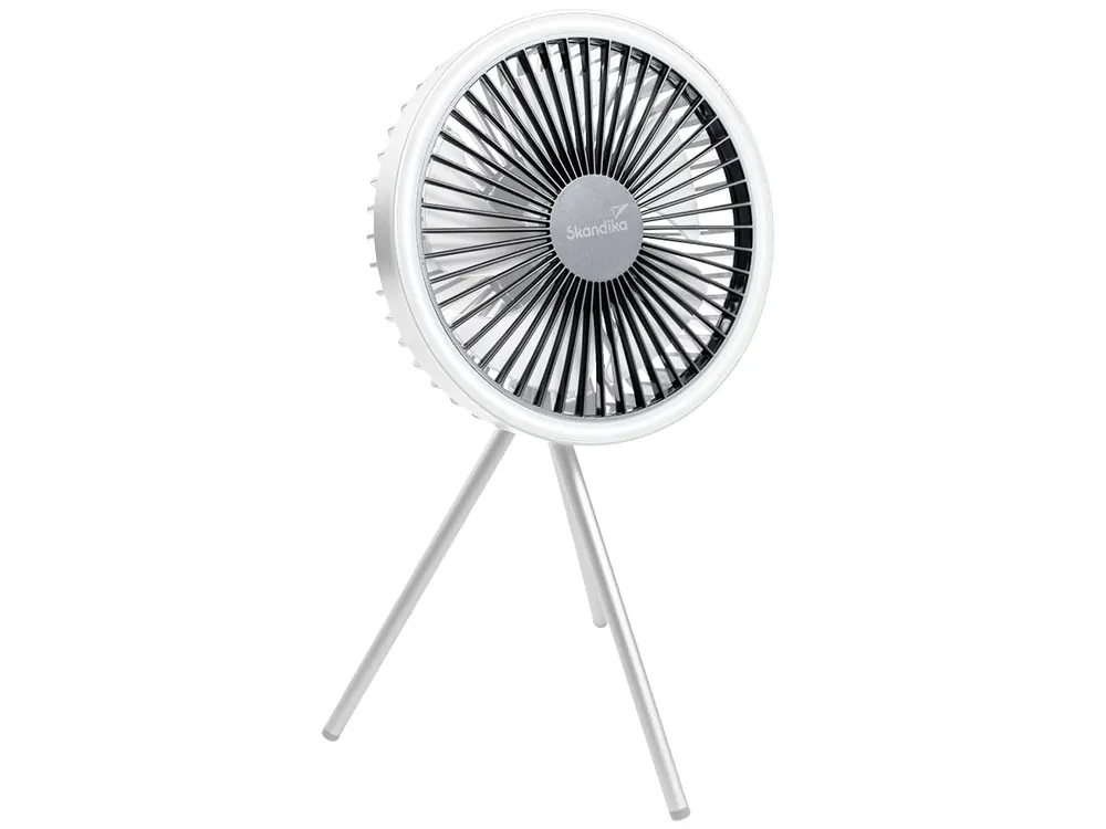 Super-Preis Skandika Solvind Campinglampe mit Ventilator - White
