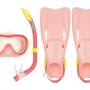 Sichere Zahlung Waimea Kinder Schnorchelset - Pink