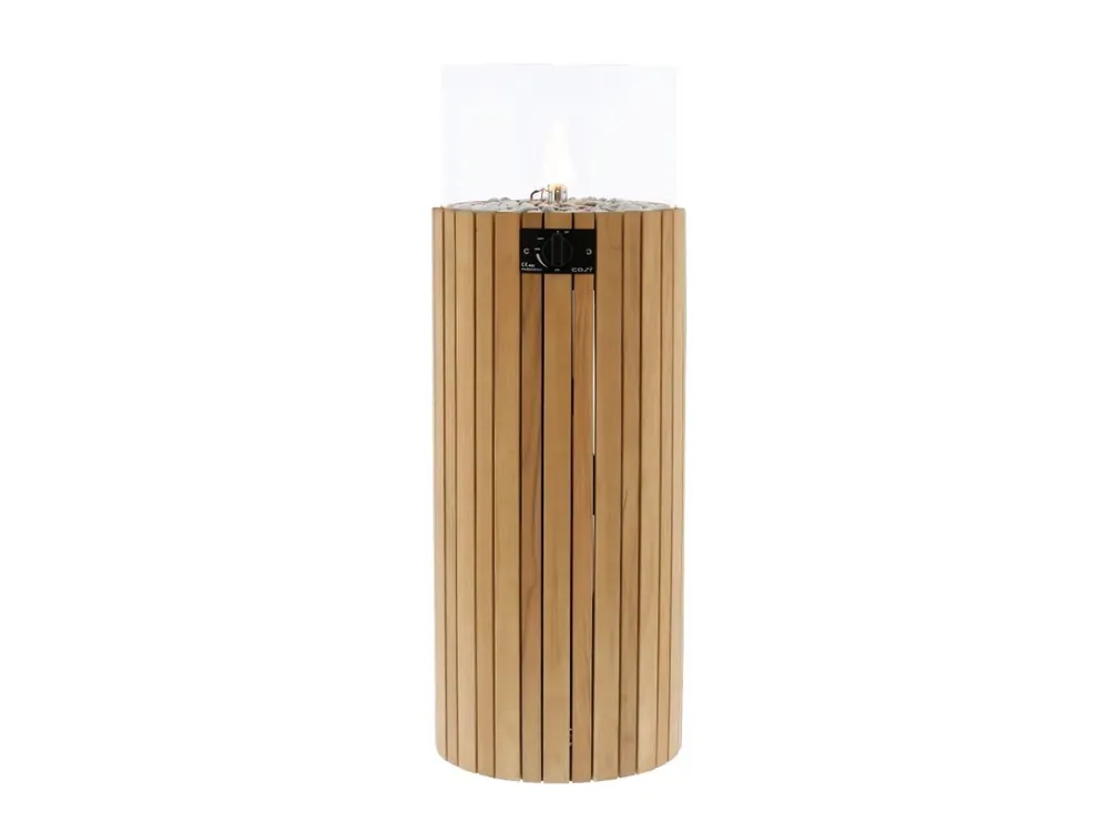 Sonderaktion Cosi Cosiscoop Pillar L Terrassenofen aus Teakholz